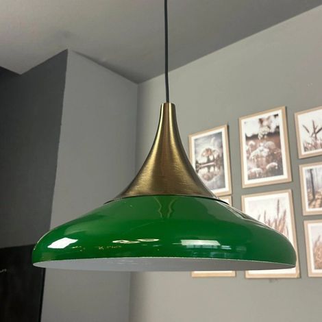 Paladin Lustre Simple Vert, Lampe Suspendue, Hôtel, Restaurant, Cuisine, Salon, Hall, Lustre Pour Jeunes, Modèles (1/5)