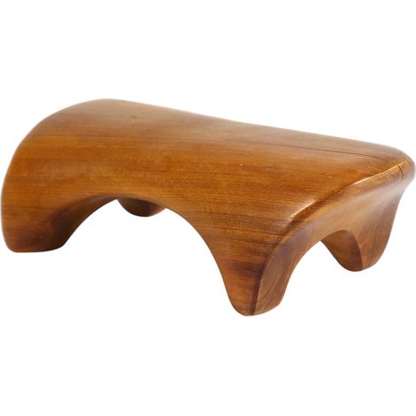 Bâton de massage thaï en bois parfumé pour réflexologie, relaxation spa, soin corporel complet – Outil n°5 (1/5)