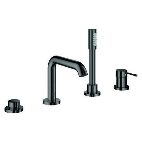 Grohe Essence Miscelatore monocomando bordo vasca a 4 fori Antracite, 25251A01 (1/4)