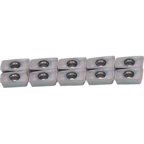 10 Stück Fräseinsätze, beschichtete Hartmetall-Drehscheiben, industrielle Drehmaschinen-Spannvorrichtung, Schneidwerkzeuge (1/4)