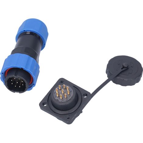 Connecteur étanche SP209 pour soudure, prise aviation 250V 5A, connexion industrielle robuste