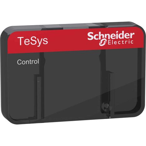 Couvercle de protection rouge TeSys Deca pour contacteurs LC1D09-D65 (LAD9ET1S) (1/2)