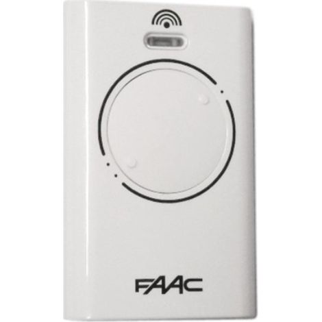 TELECOMANDO A 2 CANALI ORIGINALE FAAC XT2 868 MHZ SLH LR 787009 PER AUTOMAZIONE CANCELLI (1/2)