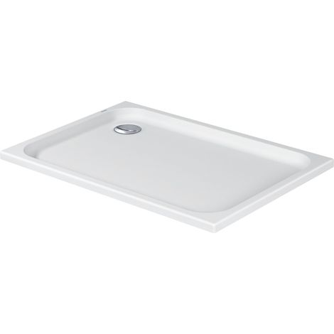 Plato de ducha Duravit D-Code, 1200x800mm, rectangular, versión (1/4)