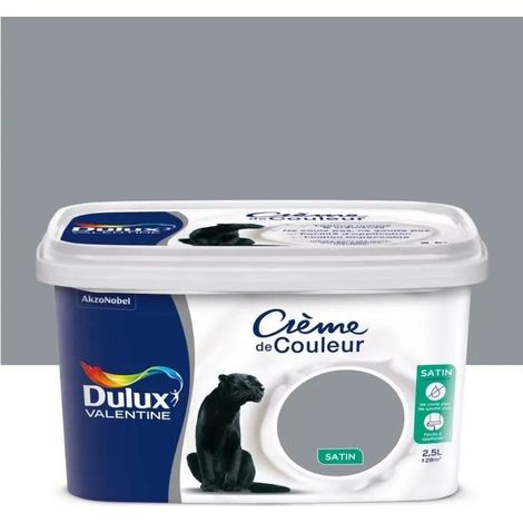 Valentine Crema di Colore Satin 2,5l Grigio Building - Dulux Valentine