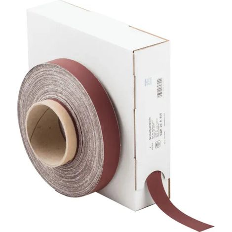 [NEUWERTIG] B-Ware Pferd Schleifband Schleifrolle Korund A800 Sbr Universelle Anwendung 25 Mm 50 M