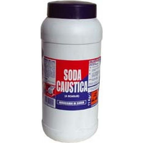 12PZ SODA CAUSTICA A SCAGLIE - Kg.1