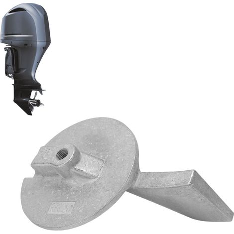 Le bloc d'anode en alliage de zinc 67F-45371 convient aux moteurs Yamaha 60-90 CV et 4 temps. (1/5)