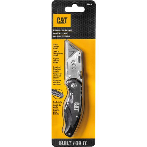 Cutter de poche pliant à changement de lame rapide (1/3)