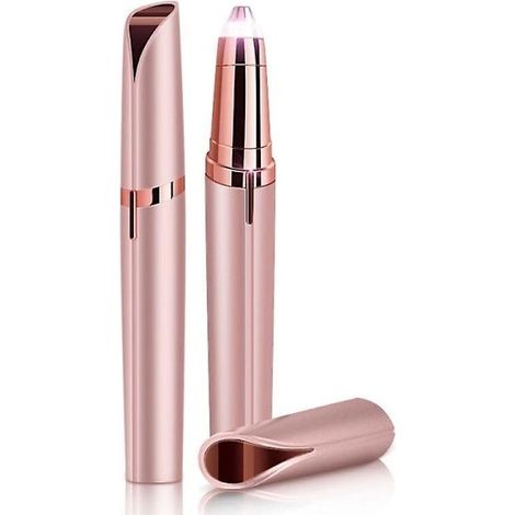 Épilateur électrique pour sourcils Flawless Brows pour femmes, couleur or rose.-AquaForge (1/2)