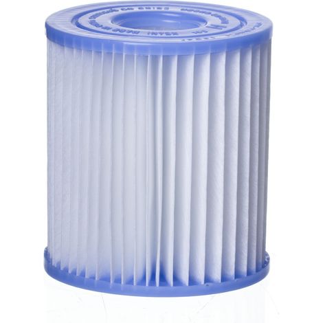 Cartouche de filtre de piscine – Diamètre 9 cm – Hauteur 10,25 cm – Remplacement pour filtres Intex modèles 601 et 602