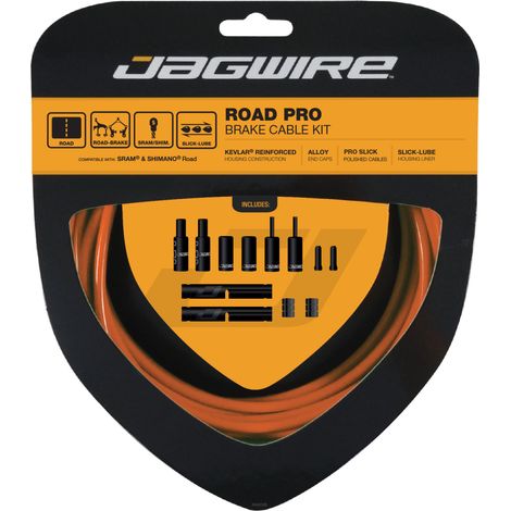 Kit Câble Et Gaine De Frein Route Professionnel - Freinage Précis - Jagwire