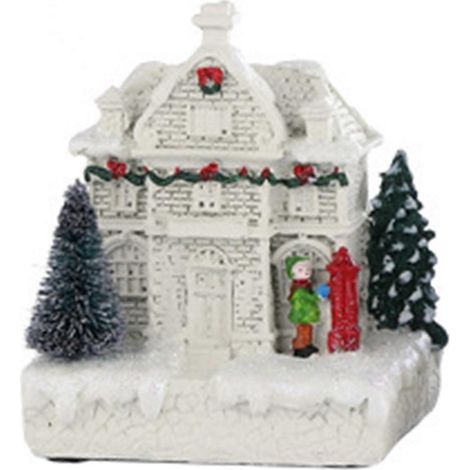 Décoration lumineuse LED « Village enneigé » pour Noël (1/5)