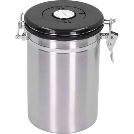 Récipient de Stockage Hermétique 1800ML en Acier Inoxydable 304 pour Thé, Céréales et Aliments Secs (1/5)