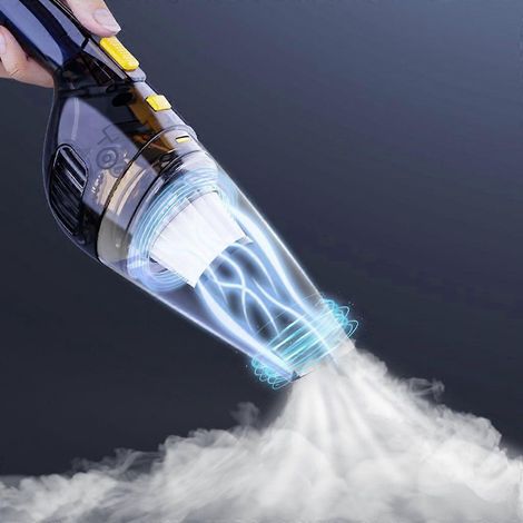 Aspirateur puissant 5000 Pa pour voiture, nettoyeur de poussière rechargeable par USB, idéal pour vos besoins de nettoyage. (1/4)