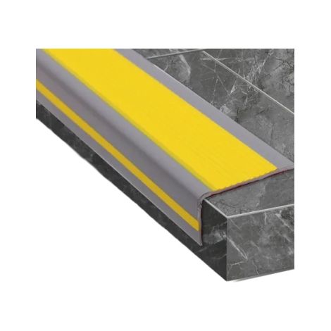 Peldaños antideslizantes autoadhesivos para escaleras interiores, ideales para oficinas en casa. (1/4)