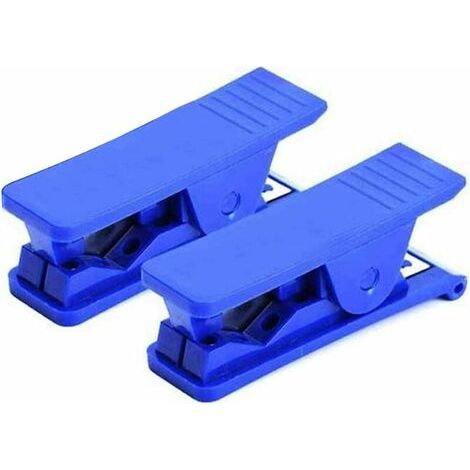 2Pcs Pipe Cutter,Cut Up To 16mm 3/4 Inch Economical Plastic Tube Cutter Soft Silicone Rubber PVC PU Nylon Plastic Pipe Tube Cutter Tool Cutting Tool (1/5)