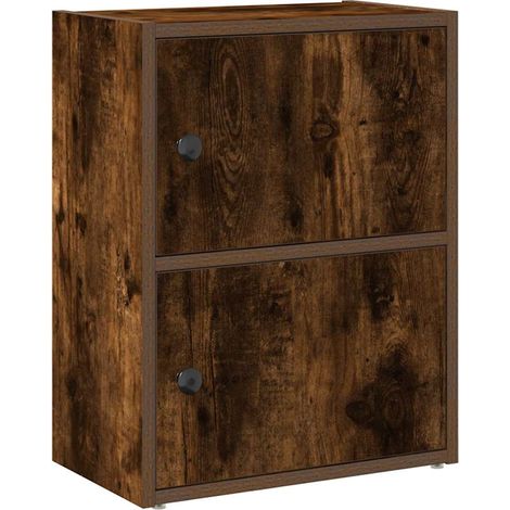 Maison Exclusive - Bücherregal Räuchereiche 40x24x52 cm Holzwerks