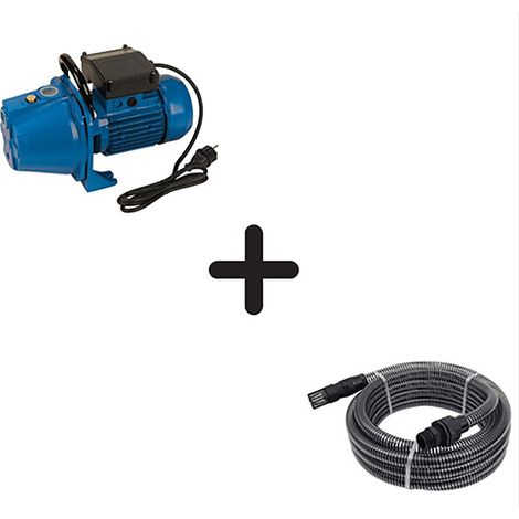 Pack Arrosage Spid'O - Pompe d'Arrosage 900W + Kit Aspiration 7m ECOP-160