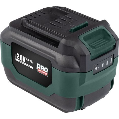 Powerplus Batterie POWPB90300 - 20V LI-ION SAMSUNG 6.0Ah - 3 voyants LED -batterie rechargeable (1/5)