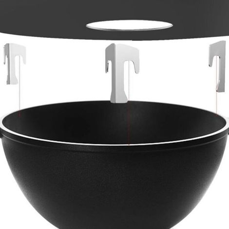 Entretoises Pour Plaques À Feu - Acier Inoxydable - Pour Barbecue Tonneau Brasero - 3 Pièces