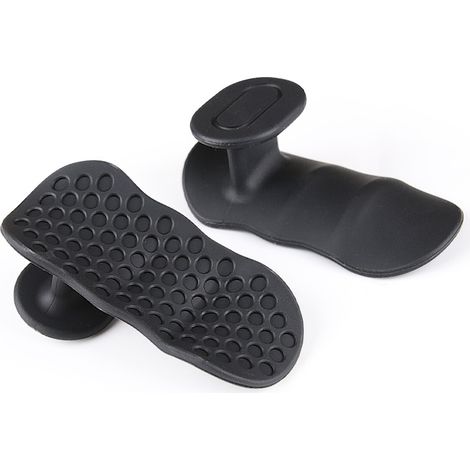 Protège-paume en silicone pour haltérophilie, noir (1/4)