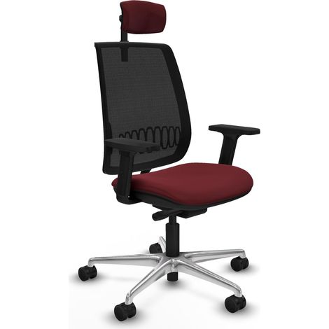 Silla de oficina piqueras y crespo Alares negro espuma alta calidad (1/2)
