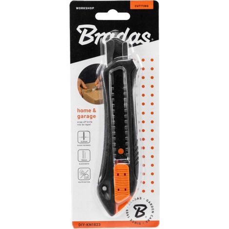 Bradas DIY-KN1823 Cuchillo utilitario de 18 mm (1/2)