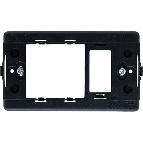 10PZ SUPPORTO PER SERIE LASER per UNEL + 1 mod.decentrato 2602