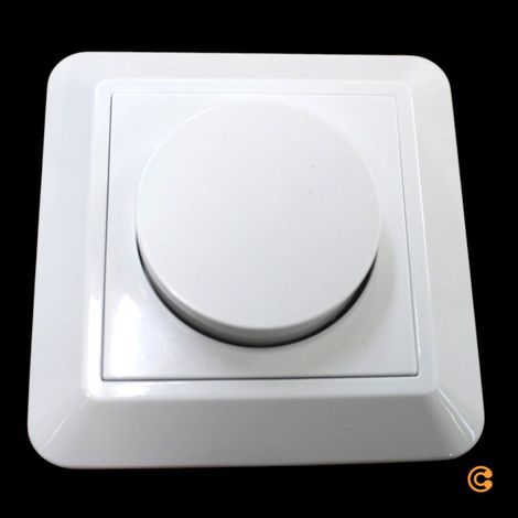 [NEUWERTIG] B-Ware DEKO Light Dimmer Phasenabschnitt Schalter Elektrisches Montagezubehör Weiß (1/2)