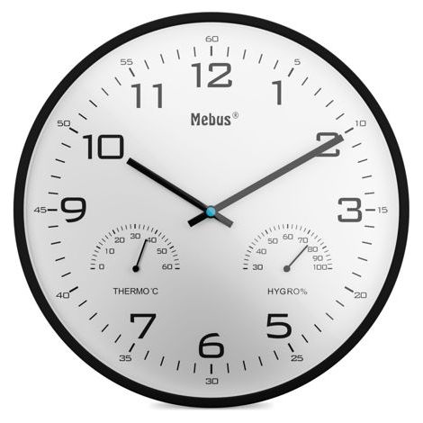 Mebus 16180 Quarz-Wanduhr (1/5)