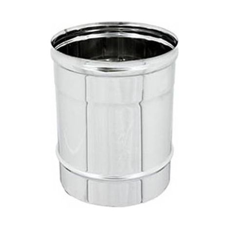 CHEMINÉE EN ACIER - ÉLÉMENT LINÉAIRE DE 0,25 M Dimensions : diamètre 250