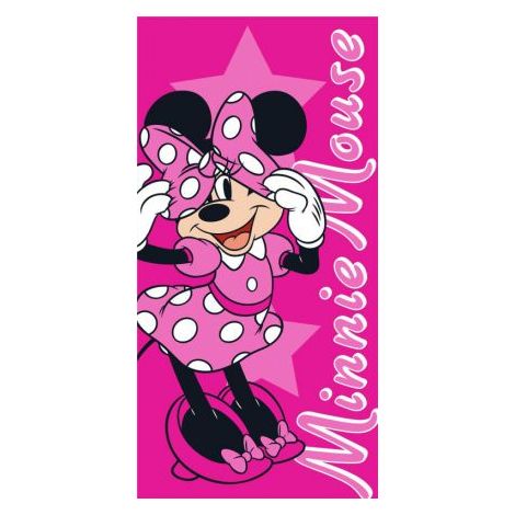 Toalla Microfibra Minnie Mouse Disney 70x140cm