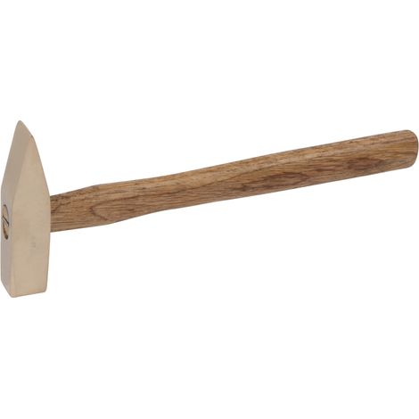 KS Tools - Marteau de mécanicien BRONZEplus manche hickory, tête 200g, 280mm - 963.2007