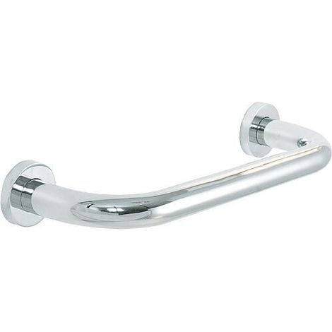 Barre porte serviette Eldrid L:350 mm laiton chromé ronde