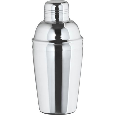 Cocktail Shaker, 3-teiliger, Edelstahl, 500 ml