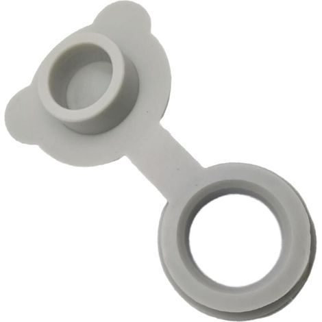 Universeller Badewannenstöpsel, verstellbare Passform, gerilltes Silikon, auslaufsicher, einfach zu montieren und zu demontieren. (1/4)