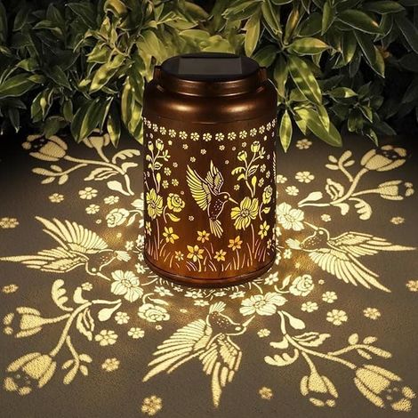 Lanterne solaire Hage Lamp Lantern - Lanterne en métal étanche, compatible avec le jardin et la terrasse. (1/5)
