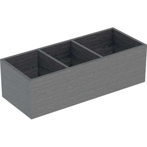 Geberit VariForm Schubladeneinsatz H-Unterteilung, Höhe 9,8 cm, (1/4)