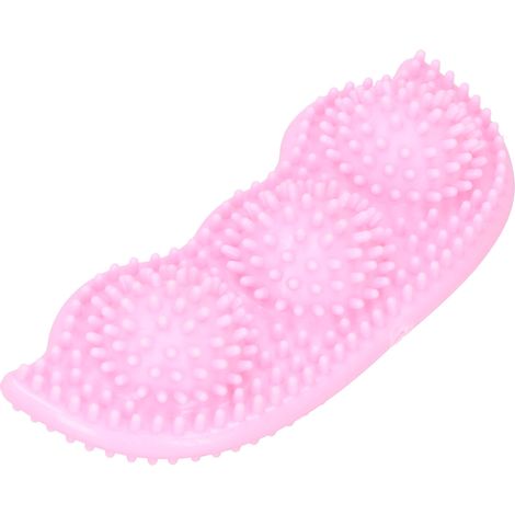 Bâtonnets à mâcher en forme de pois pour chien, jouet d'entraînement et de nettoyage des dents (rose) (1/5)