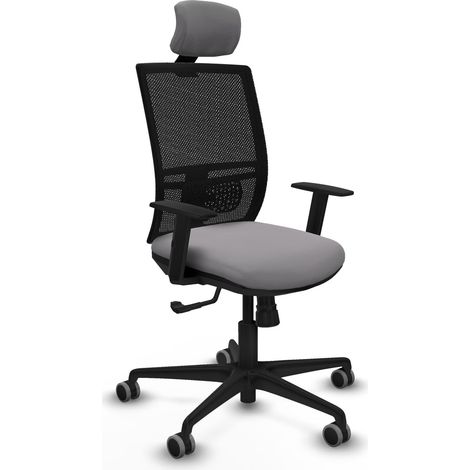 Chaise bureau piqueras y crespo Yunquera Sincro noir confort soutien (1/2)