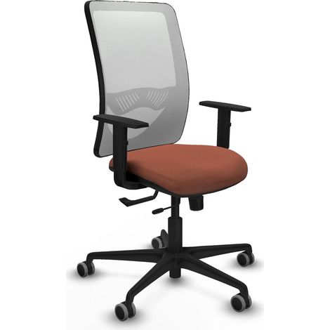 Silla piqueras y crespo Zulema negro respaldo ajustable soporte lumbar (1/2)