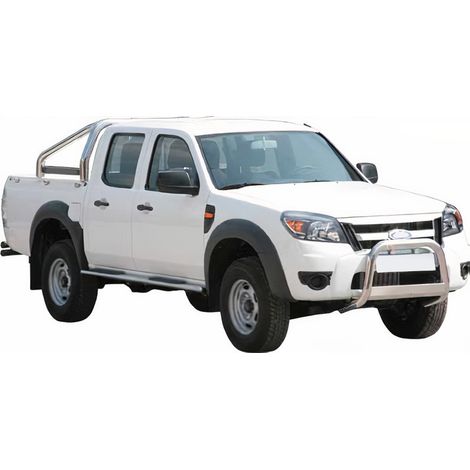 Pare-buffle Avant pour Ford Ranger 2009-2011 63 mm en Acier Gris