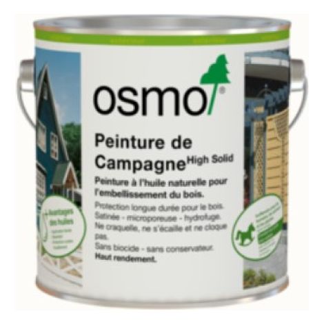 Peinture de campagne jaune soleil opaque 0.75L 2205
