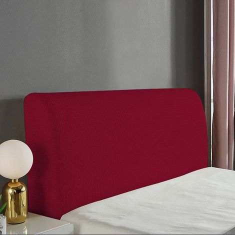 Copri Testata Colorata Elasticizzata Rosso - Letto Matrimoniale (1/4)