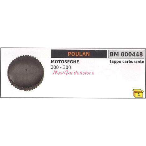 Kraftstofftankdeckel POULAN Motor-Kettensäge 200 300 000448