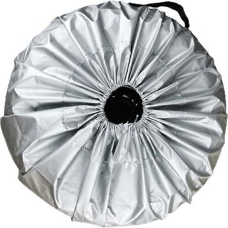Voici un titre produit optimisé en français (caractères : 185) :
Protège-roue de secours S 65x37cm, housse de protection pour pneu de caravane, camping-car, bateau, remorque - Sac de rangement étanch (1/4)