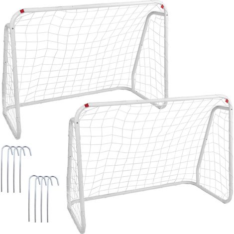 Set di 2 porte da calcio Signal bianche (1/5)