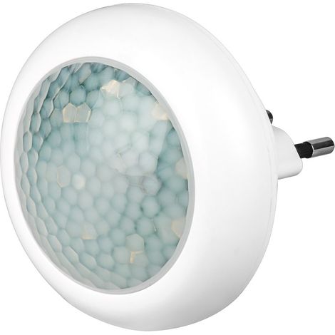 Goobay 96501 luz nocturna Luz de noche con enchufe o Luz quitamiedos con enchufe