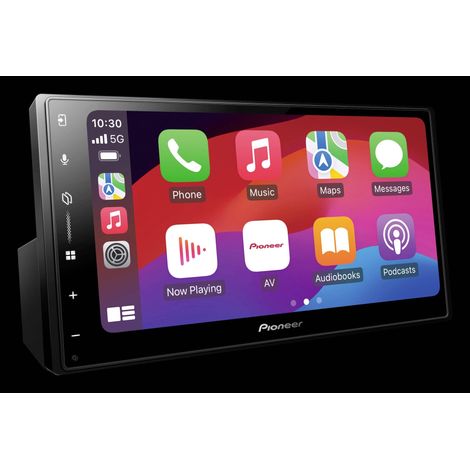 Ampli-tuner multimédia 2DIN 6,8 pouces – Apple CarPlay et Android Auto – Connexion caméra de recul – Tuner DAB+ – 4 x 50 W – Pioneer (1/4)
